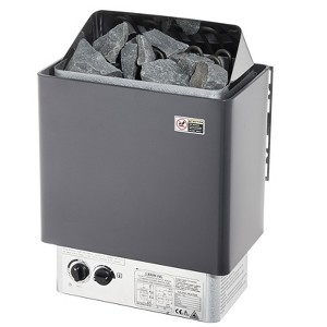 VEVOR 9KW Sauna Heater, Steam Bath Sauna Heater with Built-In Controls, 3h Timer and Adjustable Temp for Max. 317-459 Cubic Feet, 220V, Grey - 1 of 4