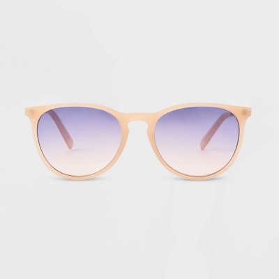 Women's Metal Cateye Sunglasses - Universal Thread™ Gold : Target