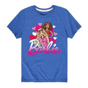 Boys' - Barbie - Barbie Hearts Short Sleeve Graphic T-Shirt - 1 of 4