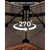 Hunting Blind 270 Degree See Through Ground Blind, 4-6 Person Portable Pop Up Hunting Blinds Ground,Ground Hunting Tent for Deer & Turkey Hunting - 3 of 4