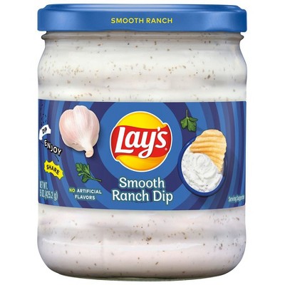 Lay's Smooth Ranch Dip 15.0 oz