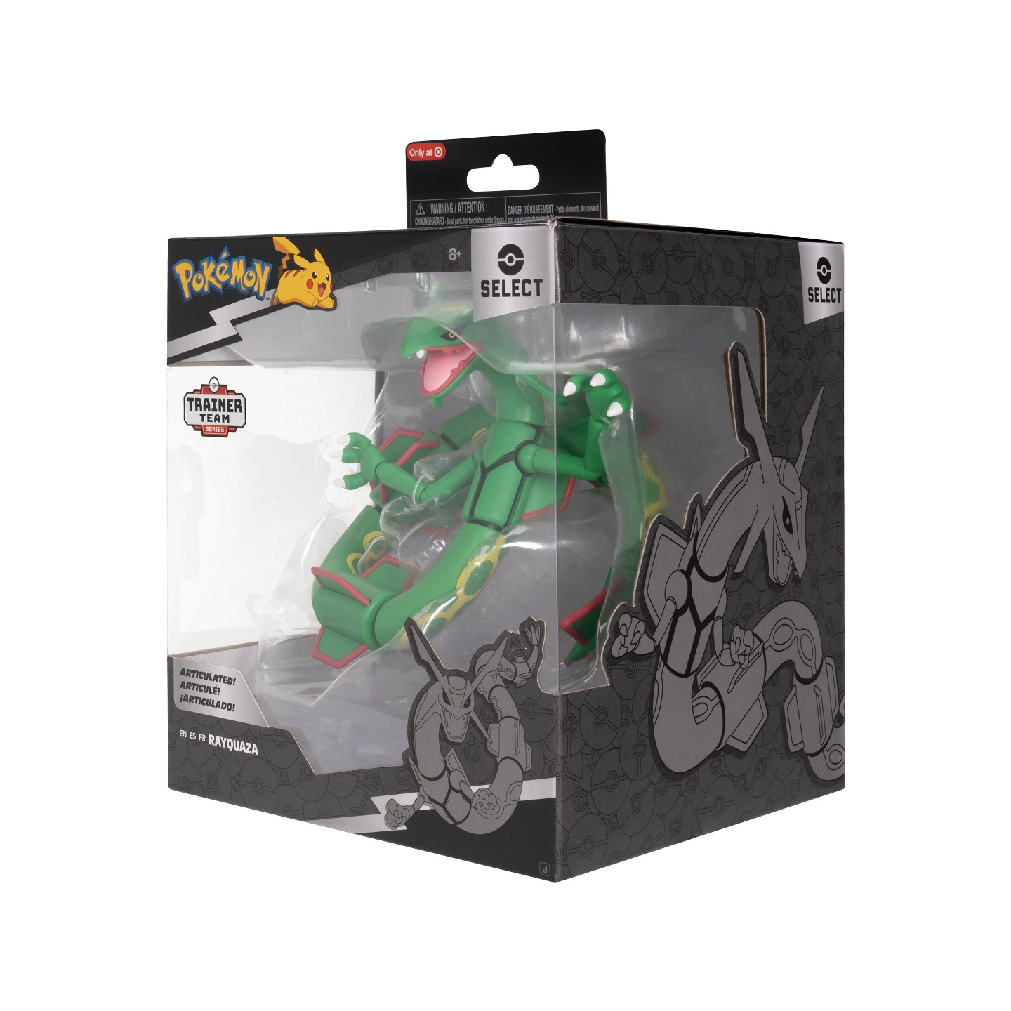 Детская фигурка Pokemon Rayquaza 6" Super-Articulated Action Figure (Target Exclusive) — фото 5