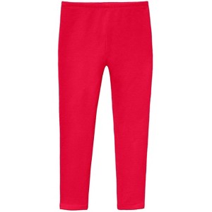 City Threads USA-Made Girls Soft Fleece Comfortable & Stylish Stretch Leggings for Toddlers/Kids - 1 of 4