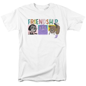 If Movie Imaginary Friends Imagine This Squares Adult T-Shirt White - 1 of 4