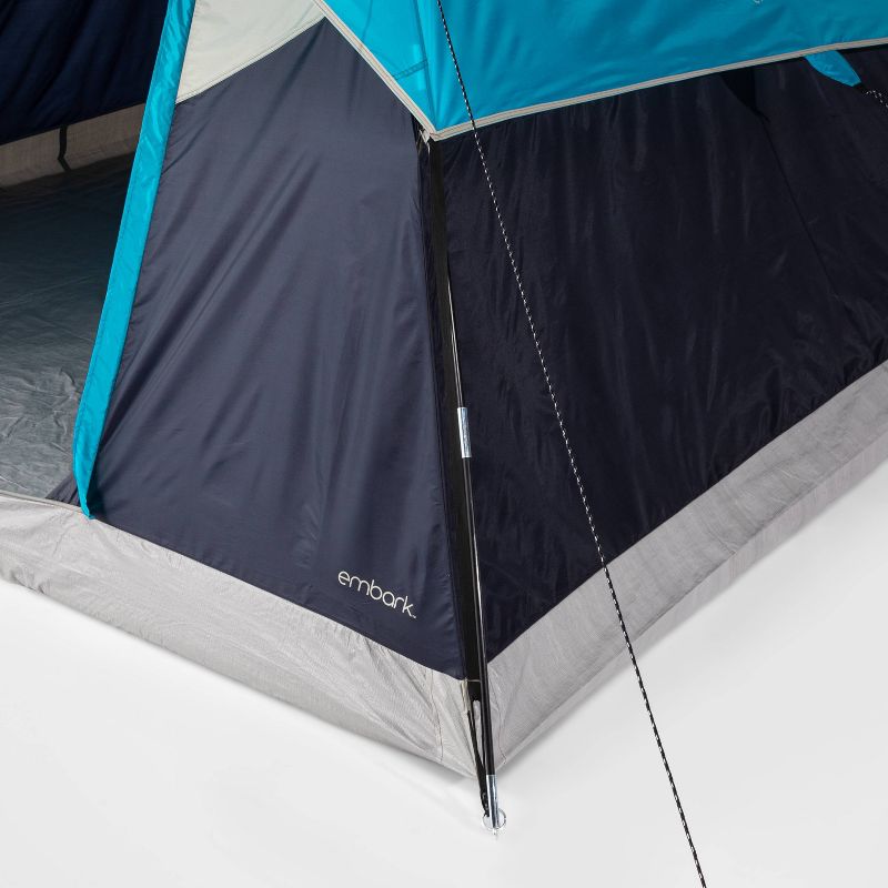 6 Person Dome Tent Blue - Embark&#8482;, 4 of 7