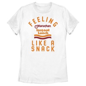 Women's Maruchan Feeling Like a Snack T-Shirt - 1 of 4