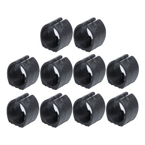 Unique Bargains Breuer Chair Tubing Pipe Foot Round U-Shape Plastic Caps 20mm Dia 10Pcs - 1 of 4