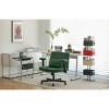 Racxily Adjustable Office Armrest Chair, Linen Criss-Cross Swivel Chairs, Vanity Chair, Desk Chair - 4 of 4