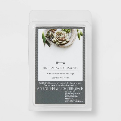 6 Cube Melt Blue Agave and Cactus - Threshold&#8482;