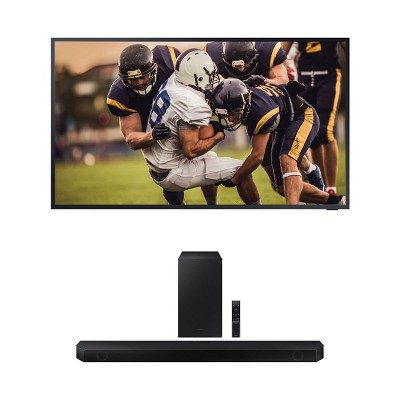 Samsung QN55LST7TA 55" The Terrace QLED 4K UHD Outdoor Smart TV with HW-Q600B 3.1.2ch Soundbar with Dolby Audio & DTS: X (2022)