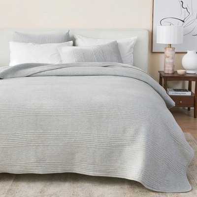 Cotton Blend Jersey Knit Quilt Set - Great Bay Home