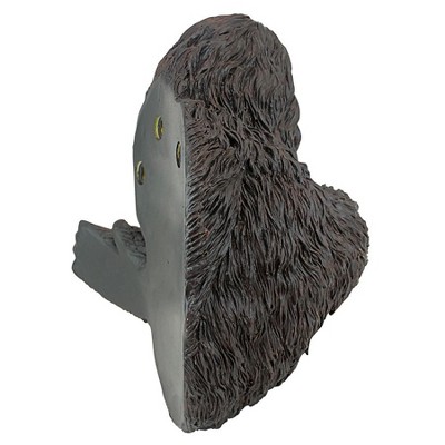 Bigfoot the Bashful Yeti Multicolored Resin Tree Sculpture