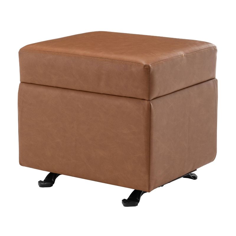 25" Wide Rectangle Gliding Ottoman - WOVENBYRD, 4 of 11