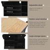 Kitchen Island Cart with Storage Cabinet and Two Locking Wheels - 4 of 4