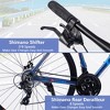 Road Bike With 24 Speeds Drivetrain, 700C Bike With Disc Brakes, Lightweight City Bike Aluminum Alloy Frame,Road Hybrid Bike - 4 of 4