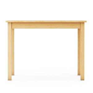 Guidecraft EdQ Toddler Table - Natural: Rectangular Kids Activity Table, 24" x 30" | Wooden Toddler Desk for Playroom, Preschool, Daycare - 1 of 4