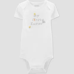 Carter's Just One You®️ Baby 'My First Easter' Bodysuit - White