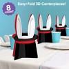 Big Dot of Happiness 3D Magic Show Centerpiece Table Decorations, Freestanding Ta-Da Magical Birthday Party Centerpieces - 8 Count - 2 of 4