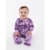 Leveret Matching Family Pajamas – Dark Colorful Tie Dye Print – 100% Cotton – Customizable for Personalization - 3 of 4