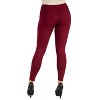 24seven Comfort Apparel Womens Stretch Ankle Length Leggings - 2 of 3