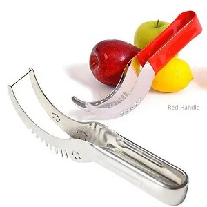 Watermelon or any Melon Slicer and Cake With Mellon Baller And Fruit Carve - 1 of 4