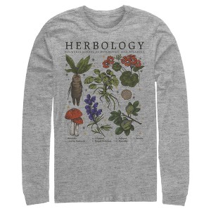 Men's Harry Potter Hogwarts Herbology Long Sleeve Shirt - 1 of 4