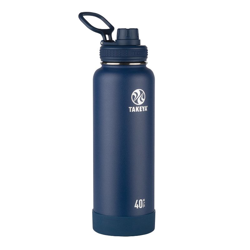 Takeya 40oz Actives Insulated Stainless Steel Water Bottle with Spout Lid, 1 of 12