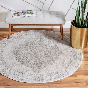 Unique Loom Portland Collection Area Rug - Woodburn - 1 of 4