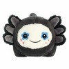 Aurora Medium Stacy Sugar Skull Axolotl Spudsters Spooky Stuffed Animal Black 10" - 2 of 4
