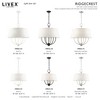 Livex Lighting Ridgecrest 4 - Light Pendant in  White - 4 of 4