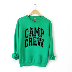 Simply Sage Market Women's Graphic Sweatshirt Camp Crew Varsity - 1 of 3