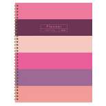TF Publishing 2024 Weekly/Monthly Planner 11"x9" Pink Plum Blush & Petal