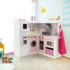 Costway Kids Corner Kitchen Play Set w/ Lifelike Sound & Sparkling Light Gift for Age 3+ - image 4 of 4