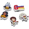 Crocs Jibbitz - Kids' Gundam Mobile Suit Anime Shoe Charms 5pk - 2 of 4