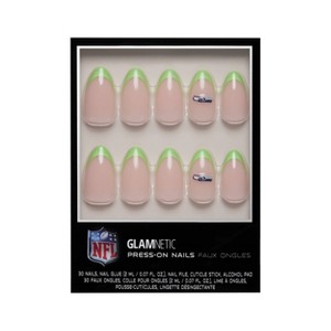 Glamnetic x Fanatics Seattle Seahawks Press-On Nails - 30ct - Ulta Beauty - 1 of 4
