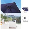 Heynemo Large Outdoor Patio Umbrella with Push Button Tilt - 4 of 4