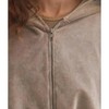 Women's Esther Velour Zip-up Sweatshirt - Asher - 3 of 3