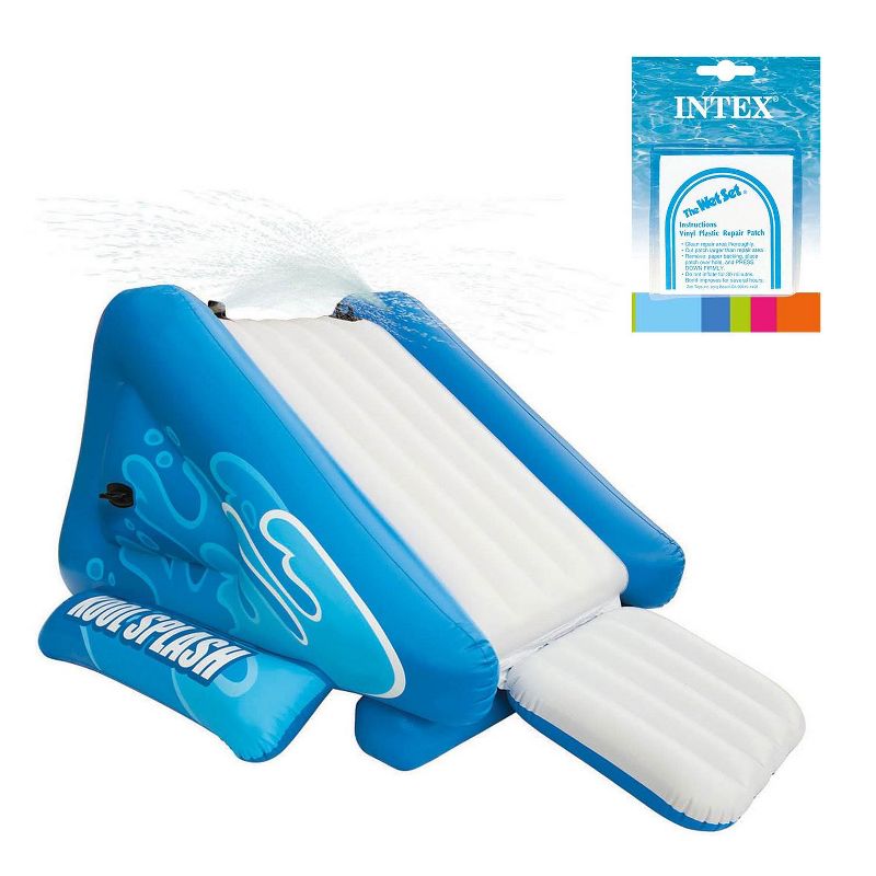Intex Kool Splash Inflatable Play Center and Adhesive Repair Patch 6 Pack Kit, 1 of 7