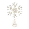 Whisen Snow Flake Christmas Tree Topper - 2 of 4