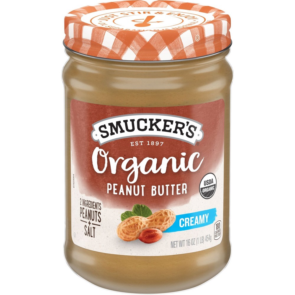 Smucker's Organic Natural Creamy Peanut Butter - 16oz