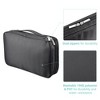 Byootique Portable Multi Brush Holder Makeup Bag Cosmetic Organizer Polyester Storage Travel Case with Belt Strap (Only Bag) - 4 of 4