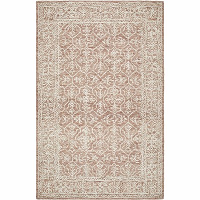 Hauteloom Yadid Brown Wool Area Rug