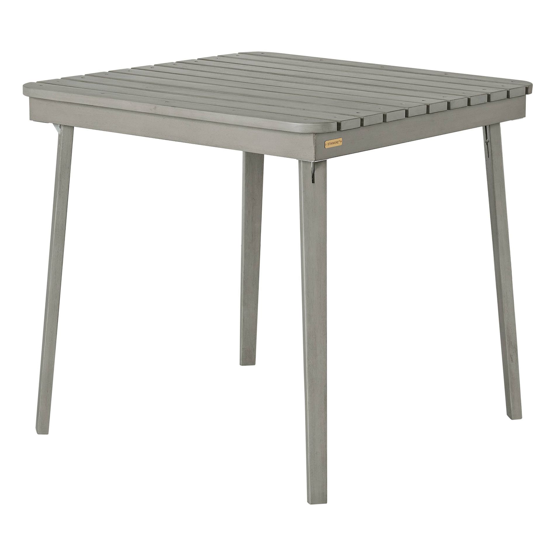 Stakmore Outdoor 32" Folding Patio Table - Gray