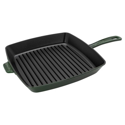 STAUB Cast Iron 12-inch Square Grill Pan