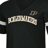 NCAA Purdue Boilermakers Women's Mesh Trim V-Neck T-Shirt - image 3 of 3