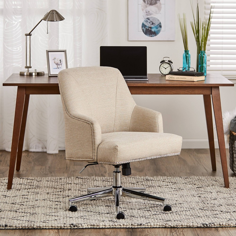 Photos - Computer Chair Serta Style Leighton Home Office Chair Beige  