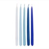 45ct Menorah Candles Blue Colors - Bullseye's Playground™ - 3 of 3