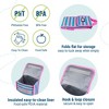 Wildkin Kids Insulated Lunch Bag – Reusable, Ideal for Hot/Cold Snacks, School & Travel - 3 of 4