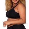 Curvy Couture Women's Cotton Luxe Front and Back Close Wireless Bra - 3 of 3