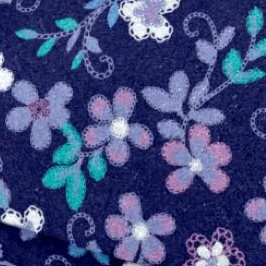 evening blue flowers